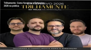 Trilhamente Extensivo 2026 bastidores e funcionamento interno do curso