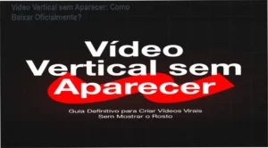 Capa do ebook Video Vertical sem Aparecer mostrando método faceless para criar vídeos virais