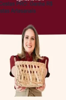 Curso Vivendo de Cestas PRO: Ganhe R$ 3.000/ mês com Cestas Artesanais