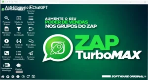 ZAPTurboMAX Funcionamento Interno e Simulação de Digitação Humana