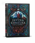 Capa dura com relevo do livro A Divina Comédia de Dante Alighieri Edição Supreme