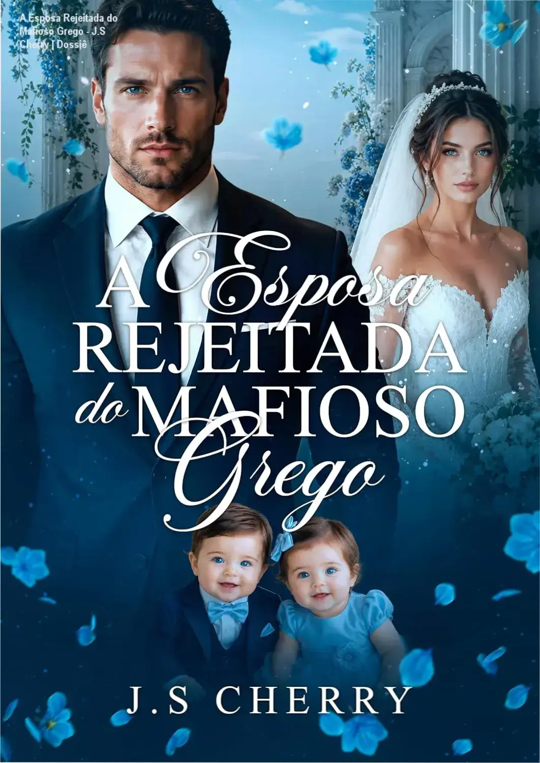 Capa do eBook A Esposa Rejeitada do Mafioso Grego de J.S Cherry