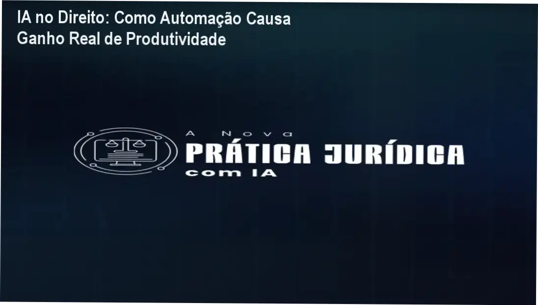 Advogado usando inteligência artificial para automatizar petições e analisar jurisprudência no computador