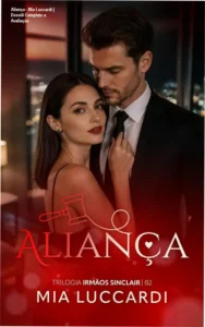 Capa do ebook Aliança de Mia Luccardi, série Irmãos Sinclair