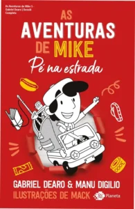 Capa do livro As Aventuras de Mike 5 - Pé na Estrada em formato digital Kindle