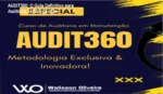 Profissional realizando auditoria técnica em ambiente industrial utilizando o framework AUDIT360