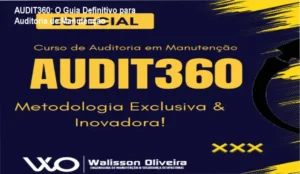 Profissional realizando auditoria técnica em ambiente industrial utilizando o framework AUDIT360