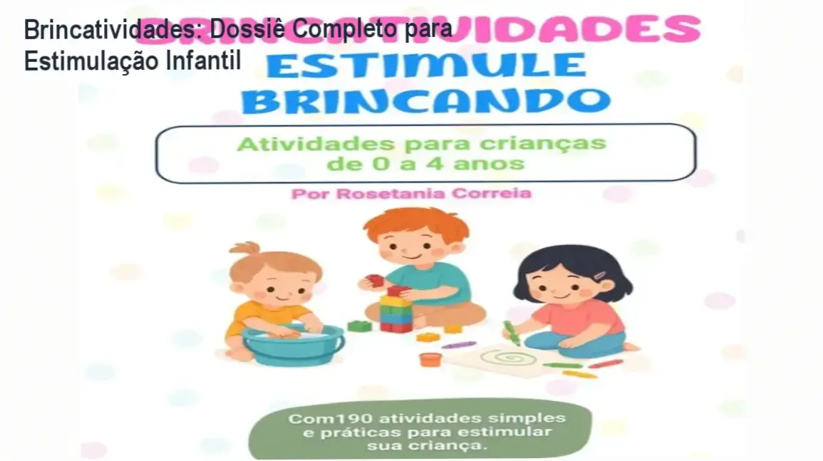 Criança pequena realizando atividade sensorial prática em casa