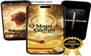 Representação visual do método O Código de Deus focado em reprogramação mental e prosperidade
