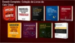 Representação visual da coleção de 9 ebooks de Caio César sobre autoestima e relacionamentos