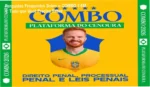 Explicação do combo 3 em 1 com QR Code para resolver dúvidas sobre acesso e benefícios do curso de Direito Penal, Processo Penal e Leis Penais.