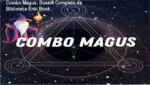 Representação visual de uma biblioteca digital temática focada em ocultismo e espiritualidade.