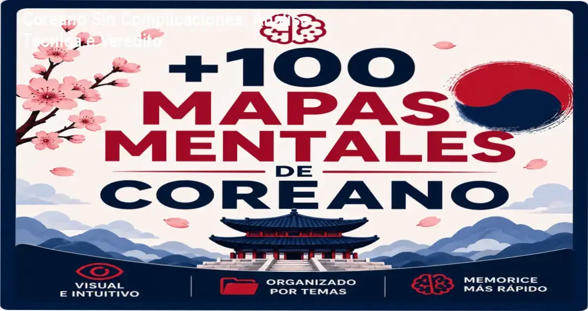 Representação visual de mapas mentais para estudo de coreano focados em cultura K-pop