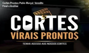 Interface do pacote de cortes prontos do Pablo Marçal para redes sociais