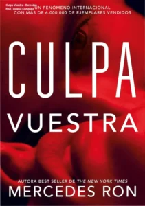 Capa do eBook Culpa Vuestra de Mercedes Ron em dispositivo Kindle