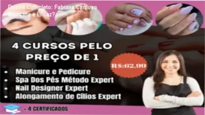 Kit de materiais de manicure e mãos com unhas decoradas profissionalmente