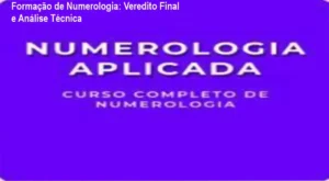 Visão detalhada do Curso de Formação de Numerologia para autoconhecimento e consultoria