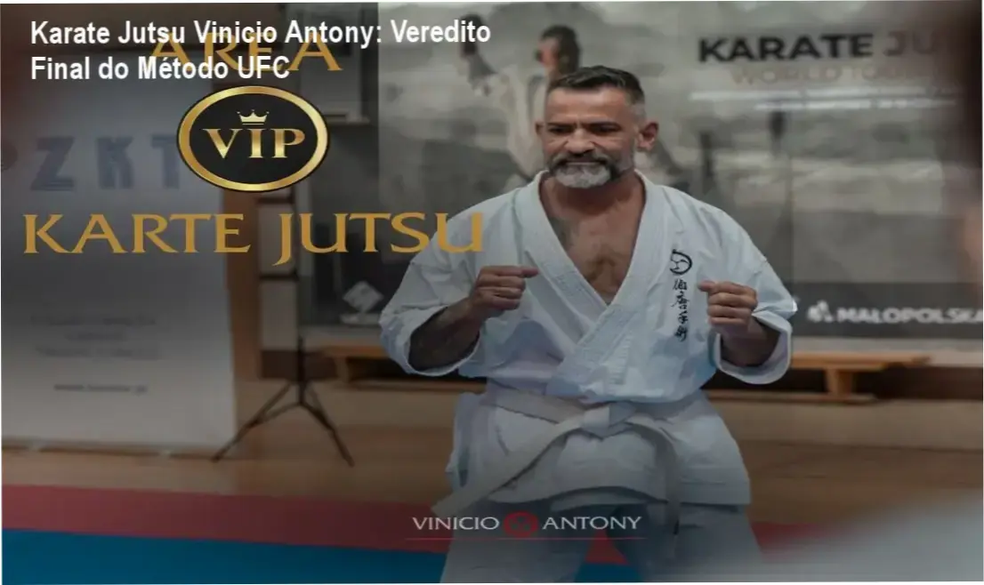 Mestre Vinicio Antony demonstrando técnica de Karate Jutsu para combate real