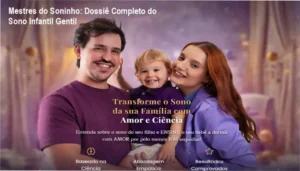 Infográfico do curso Mestres do Soninho detalhando a fisiologia do sono infantil