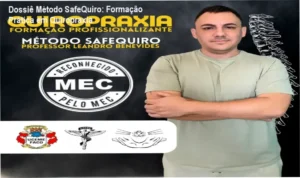 Estudante realizando manobras de manipulação articular conforme o método prático do curso SafeQuiro