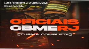 Estudante utilizando plataforma de estudos online para preparação para o concurso do CFO CBMERJ