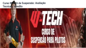 Piloto realizando ajuste técnico de suspensão Off-Road seguindo o método W-Tech