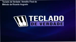 Interface do curso Teclado de Verdade de Ricardo Augusto com foco em aulas de harmonia e técnica