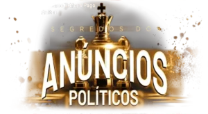 Representação visual de estratégias de marketing político e gestão de tráfego pago para campanhas eleitorais
