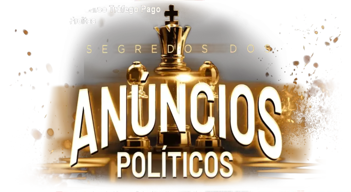 Representação visual de estratégias de marketing político e gestão de tráfego pago para campanhas eleitorais