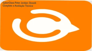 Interface do portal CyberClass de Peter Jordan exibindo variedade de cursos para monetização digital