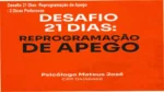 Ilustração de um caderno com desafios diários para reprogramação de apego emocional