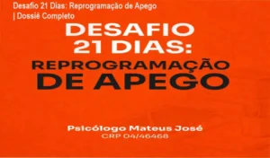 Infográfico demonstrativo sobre o método de reprogramação de padrões de apego emocional e segurança afetiva