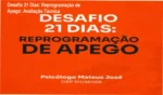 Infográfico explicativo sobre a metodologia de reprogramação de padrões de apego emocional em 21 dias