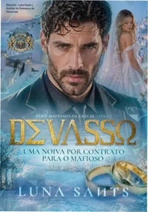 Capa do ebook Devasso de Luna Sants, série Mafiosos Gregos