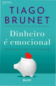 Capa do eBook Dinheiro é Emocional de Tiago Brunet sobre saúde financeira e emocional