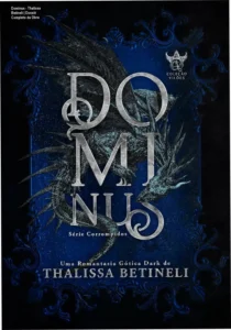 Capa do ebook Dominus de Thalissa Betineli em estilo romantasia dark