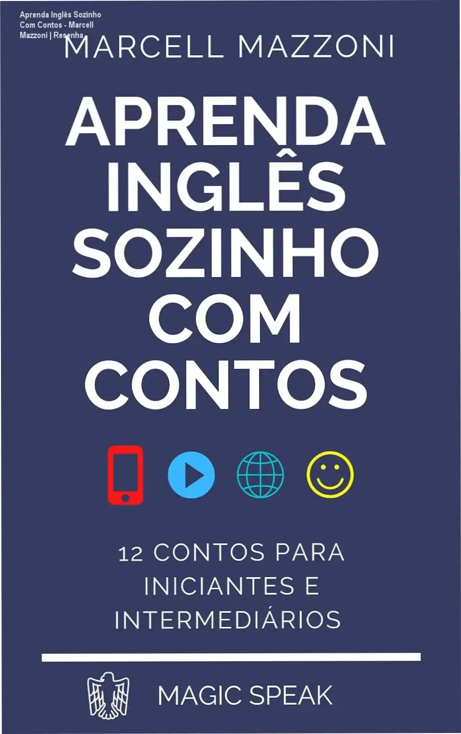 Capa do ebook Aprenda Inglês Sozinho Com Contos