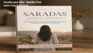 Capa do eBook Saradas para Sarar com foco em cura emocional e restauração bíblica para mulheres