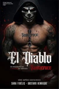 Capa do eBook El Diablo Santacroce mostrando um clima de romance sombrio e mistério da máfia