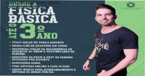 Estudante utilizando tablet para estudar Física com o método do professor Ítalo Feitosa para ENEM e Medicina