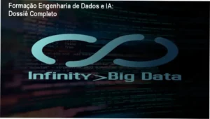 Interface de estudos mostrando trilha de aprendizado em Engenharia de Dados, SQL e Python