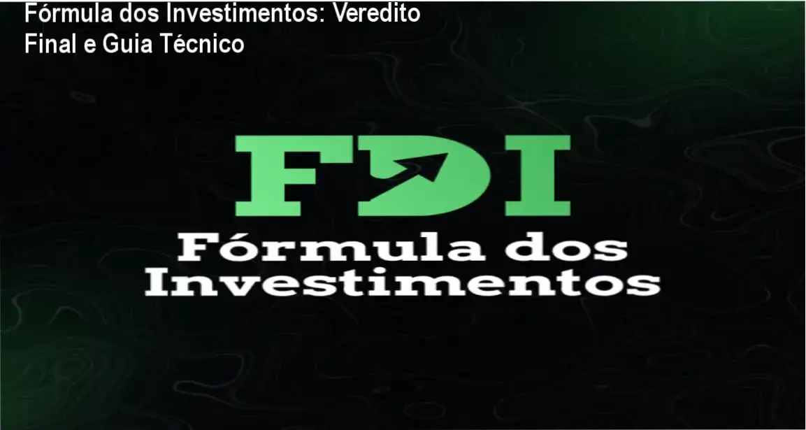Infográfico detalhando a metodologia de investimento seguro do curso Fórmula dos Investimentos