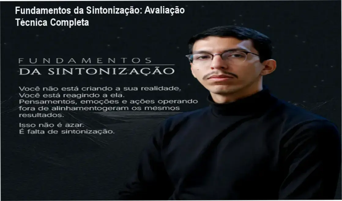 Representação visual do método de sintonização mental de Paulo Aguiar para transformação pessoal
