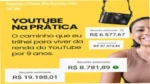 Detalhes do curso YouTube na Prática, estratégias de crescimento orgânico e bônus exclusivos