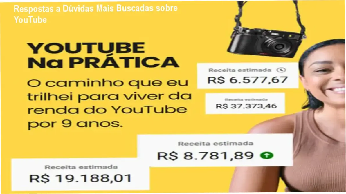 Detalhes do curso YouTube na Prática, estratégias de crescimento orgânico e bônus exclusivos