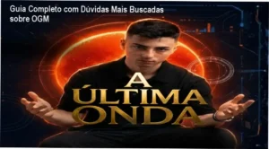 Guia visual das principais dúvidas sobre a Comunidade OGM, mostrando acesso, benefícios e depoimentos.