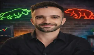 Frase inspiradora mostrando um trader superando derrotas financeiras com leveza, representando resiliência emocional.