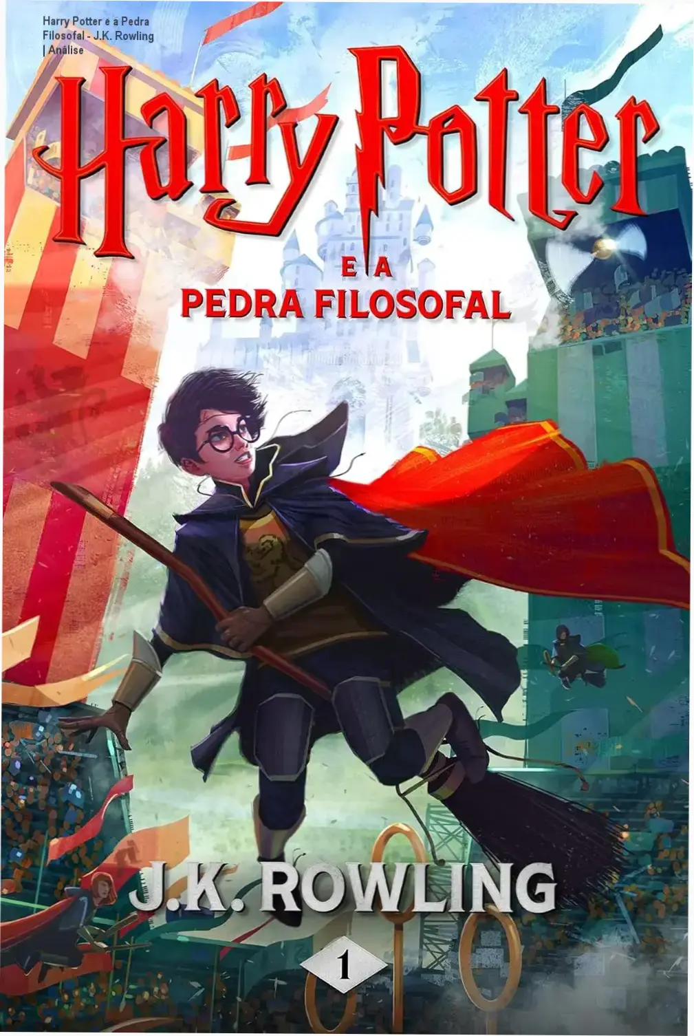 Capa do ebook Harry Potter e a Pedra Filosofal de J.K. Rowling em destaque na tela do Kindle