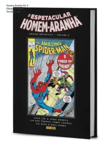 Capa do livro O Espetacular Homem-Aranha Vol. 6 Edição Definitiva da Panini