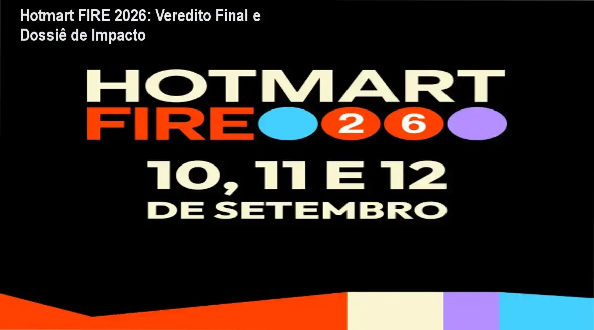 Palestrantes e networking estratégico no festival Hotmart FIRE 2026 focado em Creator Economy